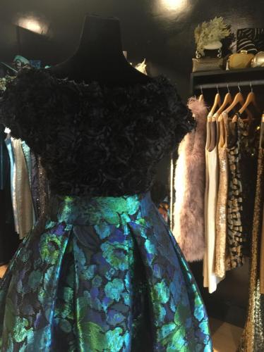 Paua Black Lucille Ball Dress